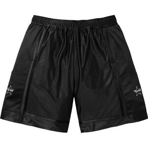 Supreme Side Pocket Basketball Short SS25 Size Large Black Poly Mesh Shorts
